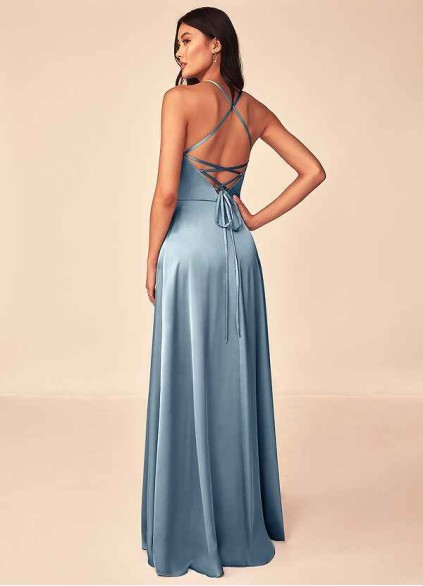 Bestcoc Mei Stretch Satin Dress