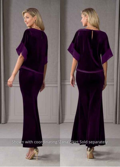 Bestcoc Fianna Velvet Blouse
 ( Final Sale )