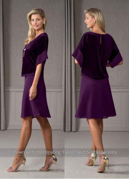 Bestcoc Fianna Velvet Blouse
 ( Final Sale )