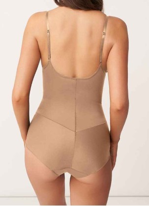 One Piece Seamless Lacey Shaping Bodysuit